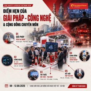 Fire Safety & Rescue Vietnam 2026 – Điểm Hẹn Của Giải Pháp, Công Nghệ Và Cộng Đồng Chuyên Môn